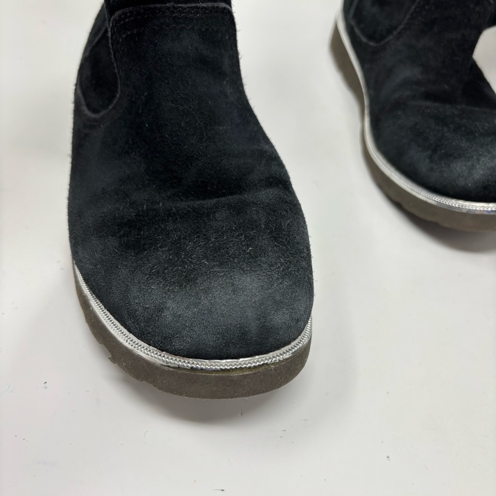 UGG Australia Callie Black Suede Boots Size 6 - Picture 10 of 13